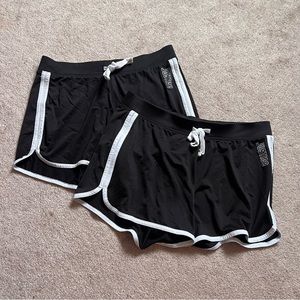 Set of Justice athletic shorts